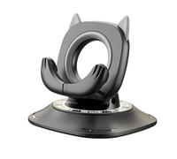 ZYHARUKO Shockproof Car Dashboard Phone Mount With Adhesive Base Flexible Rotating ABS Construction Fit 4-7" Mobile Devices No Tools Dashboard Mount For Long Drive