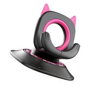 ZYHARUKO Shockproof Car Dashboard Phone Mount With Adhesive Base Flexible Rotating ABS Construction Fit 4-7" Mobile Devices No Tools Dashboard Mount For Long Drive