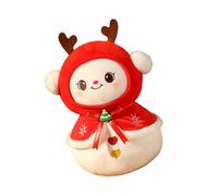 ZYHARUKO Snuggly Plush Santa Stuffed Pillow For Christmas Party Gathering Soft Pillow Figure Dolls Machine Washable Toy Festival Toy