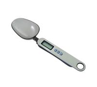 ZYHARUKO Stainless Steel Pet Measuring Spoon Food Scoops With Digital Scale For Precise Feeding And Weight Display Kitchen Measuring Scoops