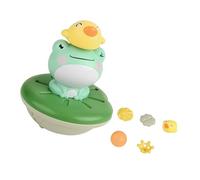 ZYHARUKO Stimulating Caecilian Molded Water Fan Toy For Infants Bright Chromas Foster Imagination And Creativity Permanent Polystyrene Treefrog Toy