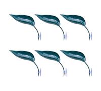 ZYHARUKO Suction Cup Leaf Basking Platform 6PCS Spawning Grounds Resting Place For Turtles Reptiles Fisttank Terrariums Decors Reptiles Accessories