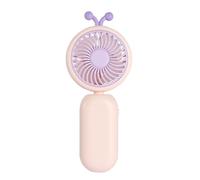 ZYHARUKO Table Fan USB Rechargeable Desk Handheld Rechargeable Small Cooling Cute Design Gril Ceiling