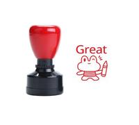 ZYHARUKO Teacher Comment Stamper Stamping Tool Classroom Grading for Homework Grading Incentives Behavior Chart Teaching