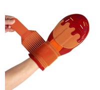 ZYHARUKO Teen Baseball Baseball Practice Grip Effect Resistance Comfortable Net Ventilation Aluminum Reinforced Sports Security Equipment Thin Aluminum Gloves