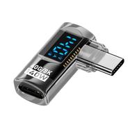 ZYHARUKO Type C Connector With Digital Display 140W Charging 40Gbps Transfer Rate Fast Data Transmission For Multiple Devices USB C Fast Charging