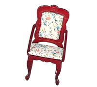 ZYHARUKO Wooden High Back Chair For 1 12 Displays Furniture Ideal For Model Furniture