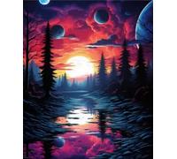 ZYHDK 1000 Pieces Puzzles - Colorful Art Jigsaw - Abstract Landscapes Posters - Memory Games For Adults - Family Educational Toys - Jz269Ap