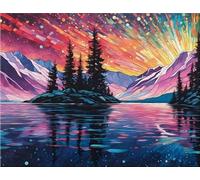 ZYHDK 1000 Pieces Puzzles - Colorful Art Jigsaw - Abstract Landscapes Posters - Memory Games For Adults - Family Educational Toys - Jz265Ap
