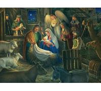 ZYHDK 1500 Pieces - Colorful Puzzles - Pictures - Gifts - Jesus Art Oil Painting - Elderly Memory Cognition Game - Home Decoration - Jw377Zk