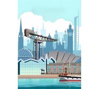 ZYHDK 1500 Pieces - Colorful Puzzles - Pictures - Gifts - Scotlands City Travel Poster - Family Stress Reduction Games - Wall Art Decoration - Jw42Zk