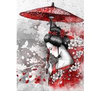 ZYHDK 1500 Pieces ，Difficult Jigsaw ，Poster ，Japanese Geishas Art Painting ，Family Stress Reduction Games ，Home Decoration - Kz21Dw