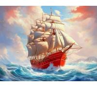 ZYHDK 1500 Pieces Jigsaw ,Lrregular Puzzle ,Sailings Ships Posters ,Memory Games For The Elderly ,Adult Stress Relief Toys Gifts,Dh253Sz