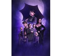 ZYHDK - 1500 Pieces Jigsaw Puzzle - Classic Horror Movies Wednesdays Poster - For Adults 1500 Piece Jigsaw Puzzles - Hd192Zt