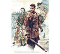 ZYHDK 1500 Pieces - Pictures - Gifts - Difficult Puzzle - Action Movies Cladiatorss Poster - For Adults Family Educational Toys - Memory Cognition Game - Jw144Zk