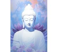 ZYHDK 1500 Pieces ，Poster ，Difficult Jigsaw ，Gifts ，Colorful ，Buddhas Statues Pictures ，Elderly Memory Cognition Game ，Home Decoration,Rh195Mo