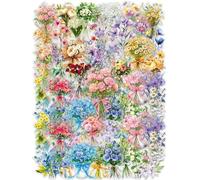 ZYHDK - 2000 Pieces - Art Pictures - Color Puzzle - Flowers Collage - Elderly Memory Cognition Games - Adult Decompression Toy - Hj27Mb