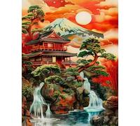 ZYHDK 2000 Pieces - Colourful Art Jigsaws - Imperials Palaces Landscape Painting - Memory Games For Adults - Family Fun Toys - Wall Decor - Hz129Zt
