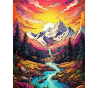 ZYHDK Colourful Jigsaw - Puzzles 1000 Pieces - Abstract Landscapes Posters - Memory Games For Adults - Family Stress Relief Toys - Jz224Ap