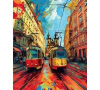 ZYHDK Jigsaw 1000 Pieces - Colorful - City Landscapes Oil Painting - Educational Toys Puzzle For Adults - Elderly Memory Cognition Games - Jz240Ap