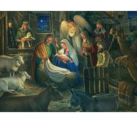 ZYHDK Jigsaw 2000 Pieces - Irregular - Difficult Puzzles - Jesus The Madonna Oil Painting - Memory Games For Adults - Family Stress Relief Toys Gifts,Wall Decor - Hz72Zt