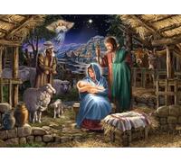 ZYHDK Jigsaw 2002 Pieces - Irregular - Difficult Puzzles - Jesus The Madonna Oil Painting - Memory Games For Adults - Family Stress Relief Toys Gifts，Wall Decor - Hz73Zt