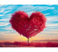 ZYHDK Love Tree Posters ,1000 Pieces ,Abstract Art Jigsaw ,Family Decompression Toys ,Aldult Puzzles Game ,Home Wall Decor Xd399Yk