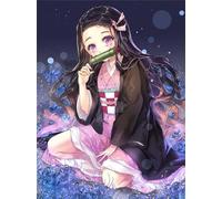 ZYHDK Puzzle 1500 Pieces ，Colorful Fun Puzzle ，Pictures ，Gifts ，Classic Japanese Animes Demons Nezuko ，Children'S Educational Toys ，Memory Cognition Games - Yw185Kj