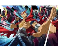 ZYHDK Puzzle 1500 Pieces ，Colorful Puzzles ，Pictures ，Gifts ，Classic Japanese Animes Tengens Gurren-Lagann ，Children'S Educational Toys ，Memory Cognition Games - Xw106Zk