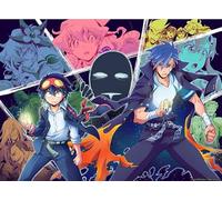 ZYHDK Puzzle 1500 Pieces ,Colorful Puzzles ,Pictures ,Gifts ,Classic Japanese Animes Tengens Gurren-Lagann ,Children'S Educational Toys ,Memory Cognition Games - Xw108Zk
