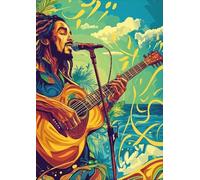 ZYHDK Puzzle 1500 Pieces ，Difficult Jigsaw ，Gifts ，Pictures ，singerss Marleys Art Poster ，For Adult Decompression Toys ，Memory Cognition Games, Wx274Zk