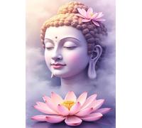 ZYHDK Puzzle 1500 Pieces ，Irregular Puzzle ，Poster ，Gifts ，Buddhas Statues Art Pictures ，Elderly Memory Cognition Games ，Adult Decompression Toy, Wx245Zk