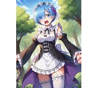 ZYHDK Puzzle 1500 Pieces - Pictures - Gifts - Colorful Jigsaw - Otherworldly Life From Scratch Natsuki Animes Poster - Children'S Educational Toys - Memory Cognition Games - Zy262Zk