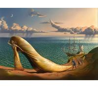 ZYHDK Puzzle 1500 Pieces ,Poster ,Difficult Jigsaw ,Gifts ,Colorful ,Vladimirs Kushs Oil Painting ,Family Stress Reduction Games,Xz223Wp