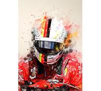 ZYHDK Puzzle 1500 Pieces - Poster - Difficult Jigsaw - Gifts - F1 Racers Art Picture - Family Stress Reduction Games - Adults Challenge Toys,Xz192Wp