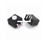 Zyhhlxh 10PCS Flashlight Switch YY-1212-213YB Push Button ON-ON-OFF wax.