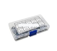 Zyhhlxh 165Pcs/lot 10Values SMD Aluminum Electrolytic Capacitor Assorted Kit Set Samples 0.47uF 1uF 2.2uF 4.7uF 10uF 22uF 100uF Capacitance Meters wrt.