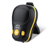 ZYHKON Wearable Bluetooth Speaker, Clip-on Bluetooth 5.4 Portable Speaker Built-in Mics for Hands-Free Music and Calls, Waterproof Outdoor Mini Speakers, 18H Playtime, For Working, Hiking, Running