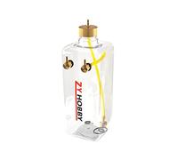 ZYHOBBY RC Fuel Tank 1000ML,RC Gas Fuel Bottle Transparent Plastic RC Airplane Model