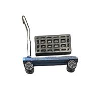ZYIHNIRB 1/64 Miniature Cart for Diorama Garage Workshop Model Making Wagon Accessories Resin Ornament Realistic Structure Suitable for Collectors DIY, Blue