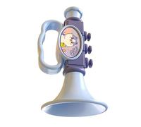 ZYIHNIRB 2 Pieces Blowing Trumpet Toy Cartoon Whistle Educational Toy Musical Instrument PP Material Suitable for Children Holiday Party, blue