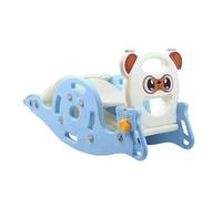 ZYIHNIRB 3-in-1 Slide, Rocking Toy, Learning Toy And Basketball Hoop -