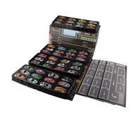 ZYIHNIRB 48-Piece Mini Pull-Back Metal Car Set, Toy Vehicles, Garage, Box, Easy to Store, Suitable for Birthday Gifts, Children's Games, Red