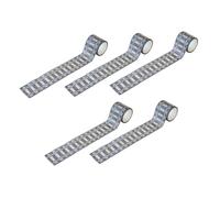 ZYIHNIRB 5 Rolls Miniature Decorative Road Tape for Kids Games to Remove Suitable for Planning Routes Decoration, for train