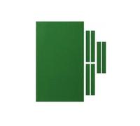 ZYIHNIRB Billiard Felt Cover Game Table Cloth Professional Surface Restoration Matching Side Strips Smooth Finish Suitable for Refurbishing Old Use, Green, 8FT