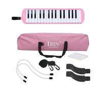 ZYIHNIRB Children's Harmonica with Case. Easy to Use. Complete Set. Portable. Easy-to-play Musical Keyboard. Ideal for Friends And Beginners, pink