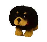 ZYIHNIRB Dollhouse Miniature Dog Doll with Pet Model Puppy Craft Decorative Accessory Made of Flexible Iron Wire And, style B