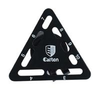 ZYIHNIRB Golf Ball Marker Rangefinder Golf Putting Green Reader Distance Measurement Precision Measuring Aid Made of PP for Men Women Golfer Gift, Triangle