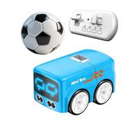 ZYIHNIRB Mini Remote Controlled Bus, Inductive Learning Toy with Gesture Control for Children, Blue