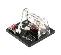 ZYIHNIRB Miniature Brushless Motor Model for Educational Projects, Mini DIY Brushless Motor Model, Metal Transducer for Technology Teaching, Without Paddle